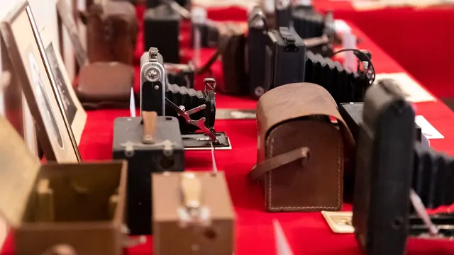 Exhibition of photography equipment 