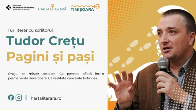 Pages and Steps - A Literary Tour with Writer Tudor Crețu