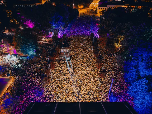 A spectacular show and record attendance on Friday and Saturday at Timișoara City Celebration