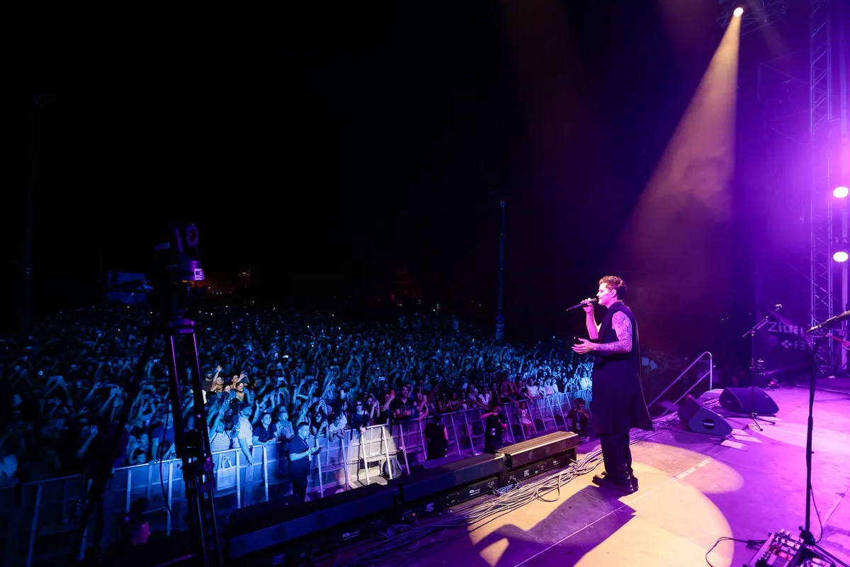 The Script, concert, main stage, I.C. Brătianu Blvd., August 1, 2026, photo credit: Petru Cojocaru